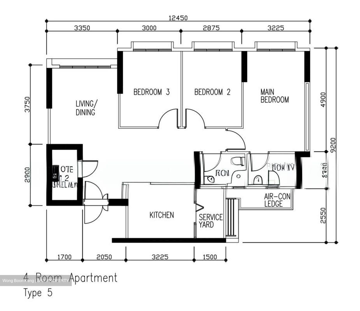 Blk 879B Tampines Greenforest (Tampines), HDB 4 Rooms #566643441